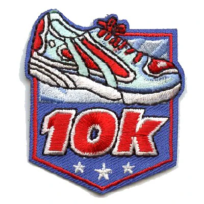 12 Pieces-10k - Blue Shoe Patch-Free shipping