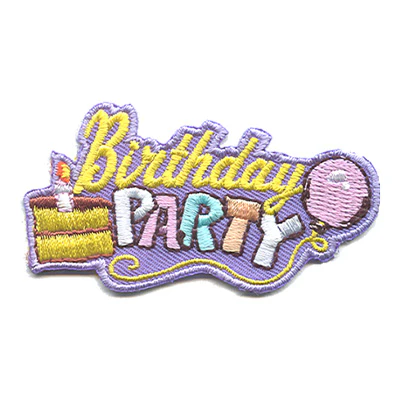 12 Pieces-Birthday Party Patch-Free shipping