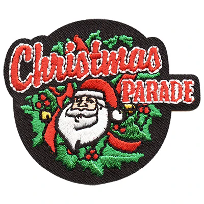 12 Pieces-Christmas Parade Patch-Free shipping