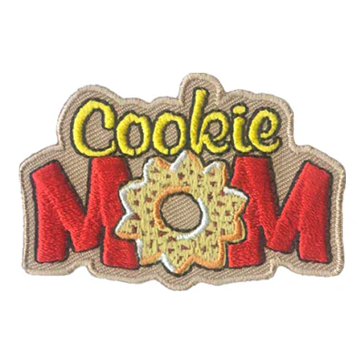 12 Pieces-Cookie Mom Patch-Free shipping