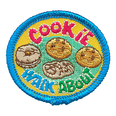 12 Pieces-Cookie Walk About Patch-Free shipping