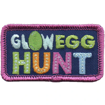 12 Pieces-Glow Egg Hunt Patch-Free shipping
