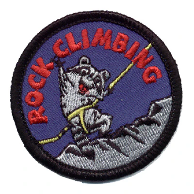 12 Pieces-Rock Climbing - Raccoon Patch-Free shipping