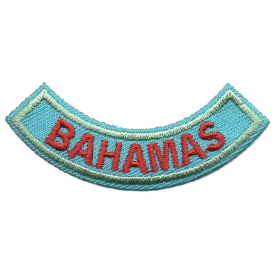 12 Pieces Scout fun patch - Bahamas Rocker Patch