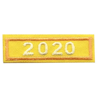 2020 Gold Year Bar Patch