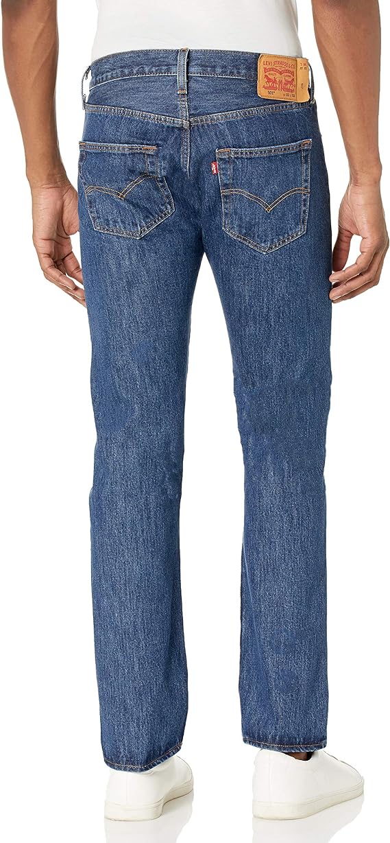 501® Original Men's Jeans - Dark Stonewash - (Big and Tall)-11501-0194 - Image 4