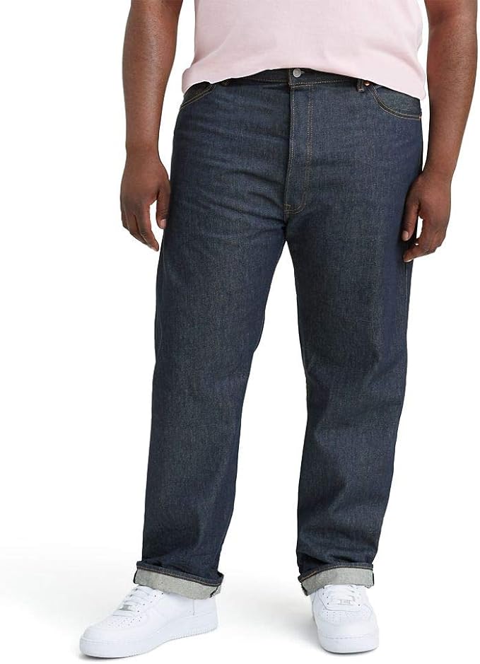 501® Original Men's Jeans - Rigid Shrink-To-Fit - (Big and Tall)-11501-0000 - Image 2