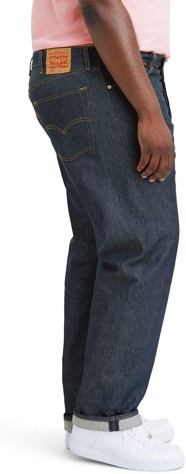 501® Original Men's Jeans - Rigid Shrink-To-Fit - (Big and Tall)-11501-0000 - Image 3
