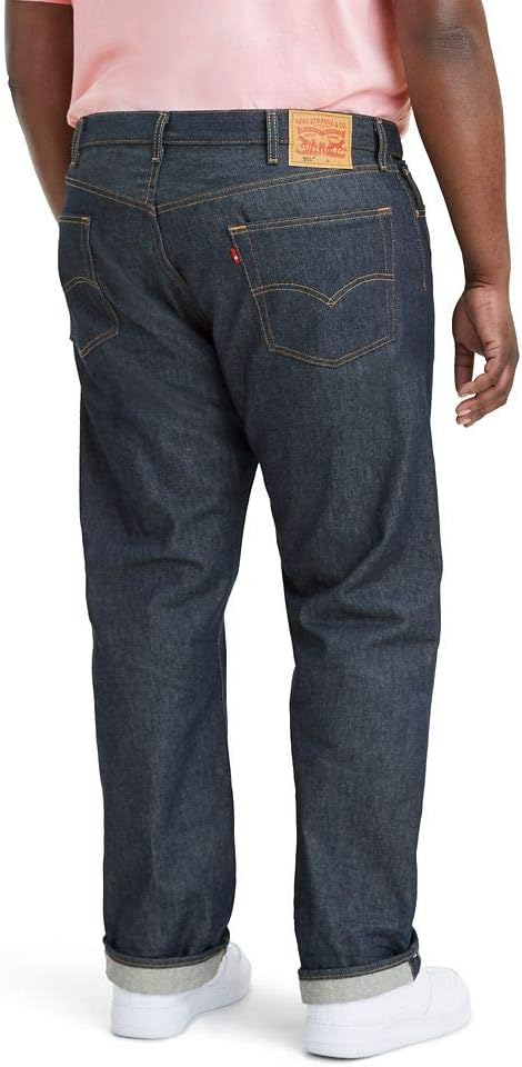 501® Original Men's Jeans - Rigid Shrink-To-Fit - (Big and Tall)-11501-0000 - Image 4