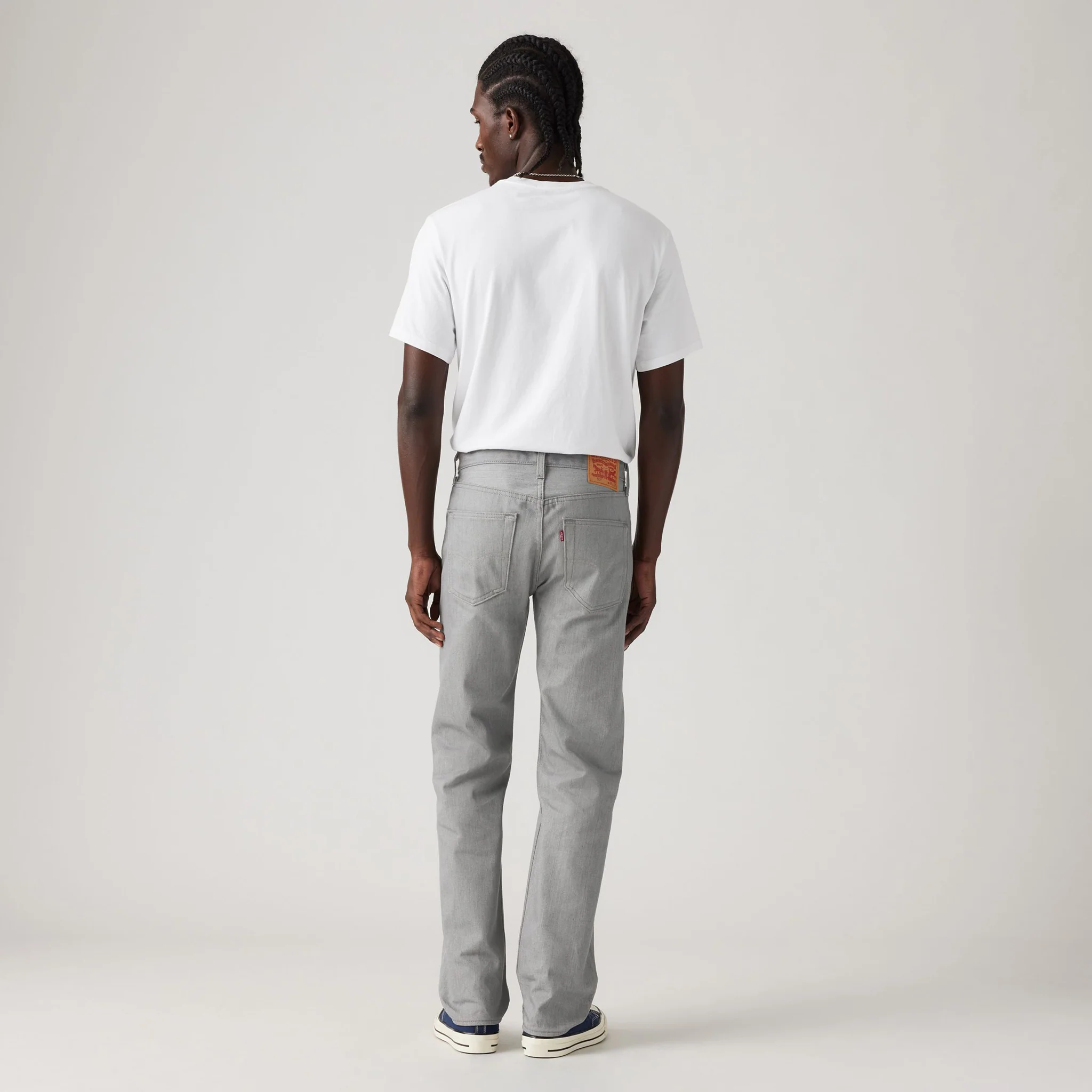 501® Original Men's Jeans - Silver Rigid - Shrink-To-Fit (00501- 1403) - Image 3