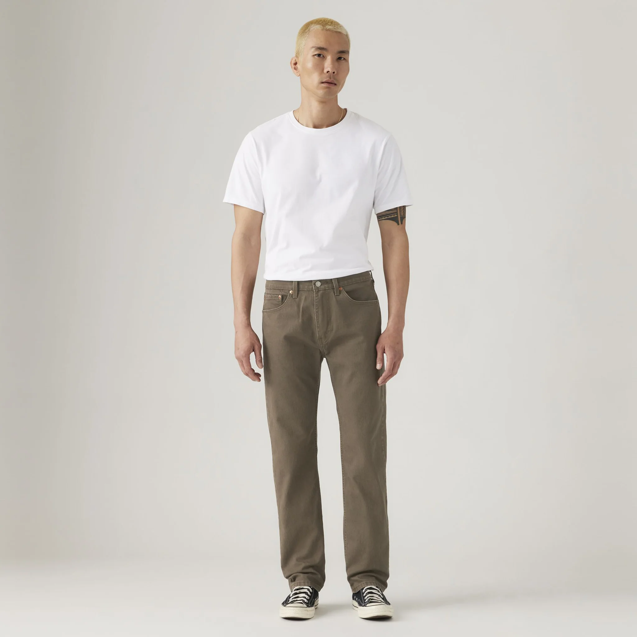 505™ Regular Fit Men's Jeans - Canteen -00505-3158