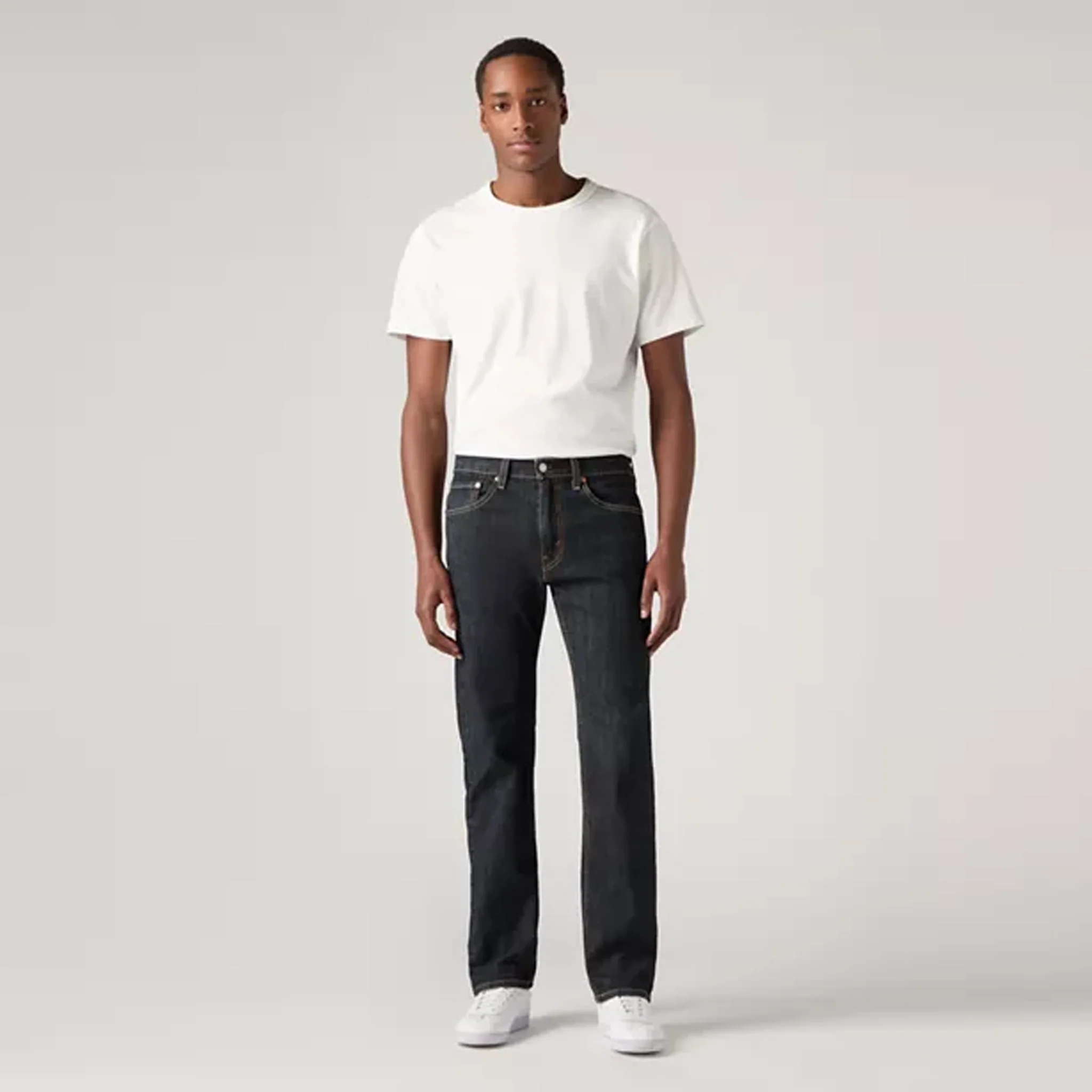 505™ Regular Fit Men's Jeans - Dark Rinse - 00505-1447