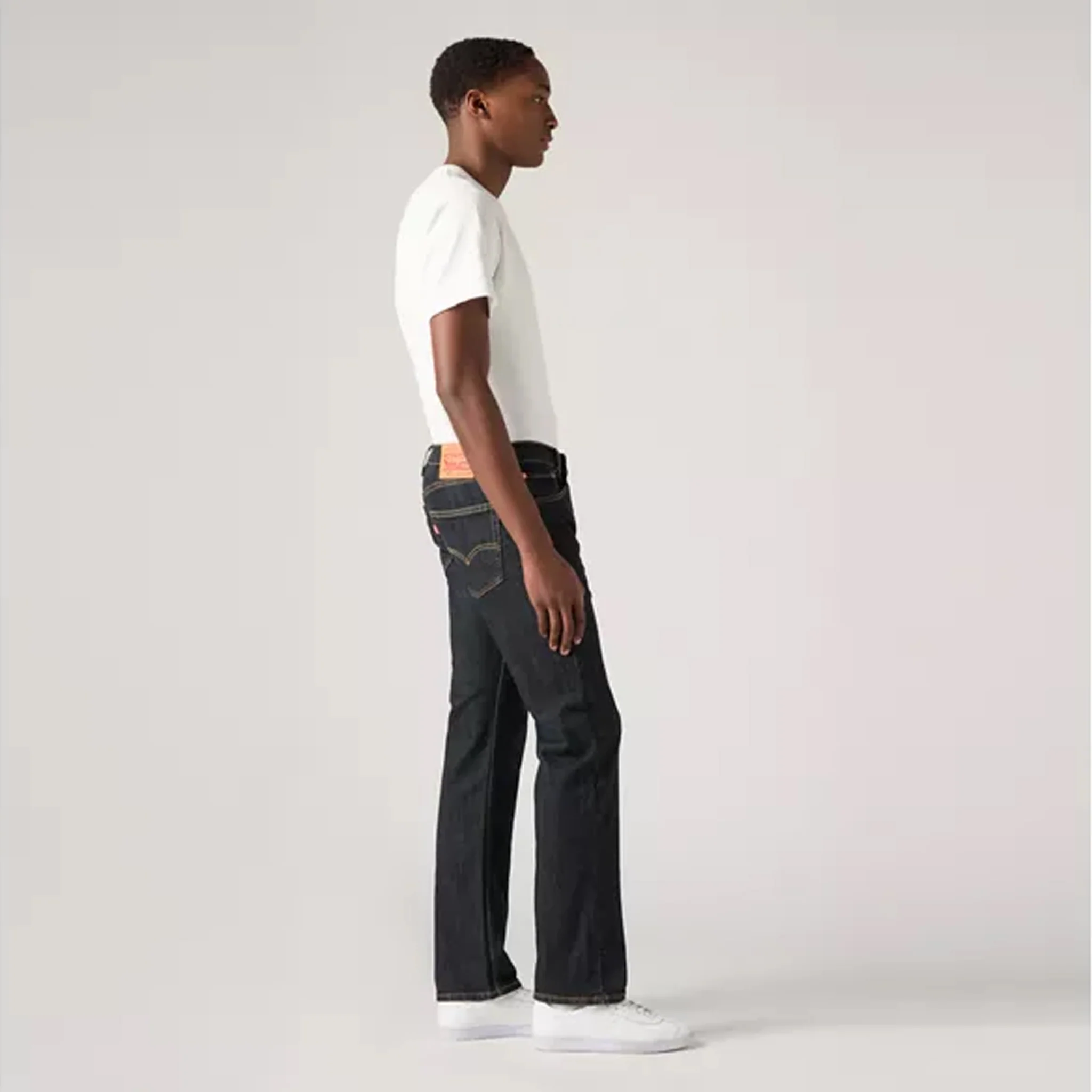 505™ Regular Fit Men's Jeans - Dark Rinse - 00505-1447 - Image 2