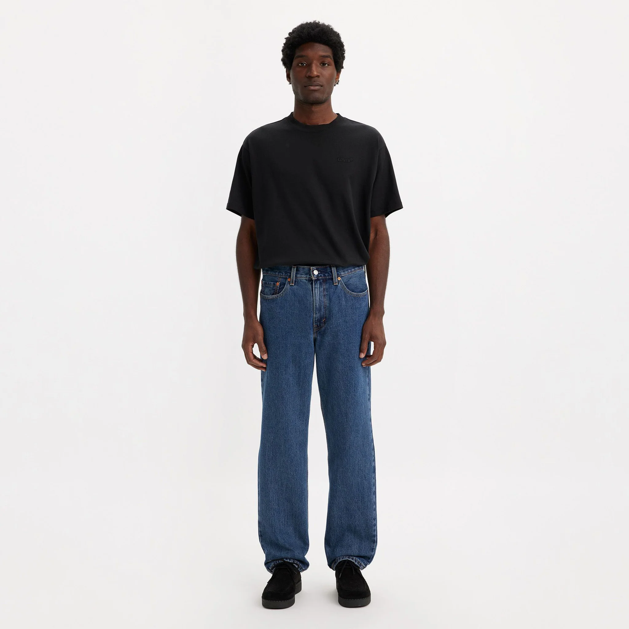 505™ Regular Fit Men's Jeans - Dark Stonewash - 00505-4886