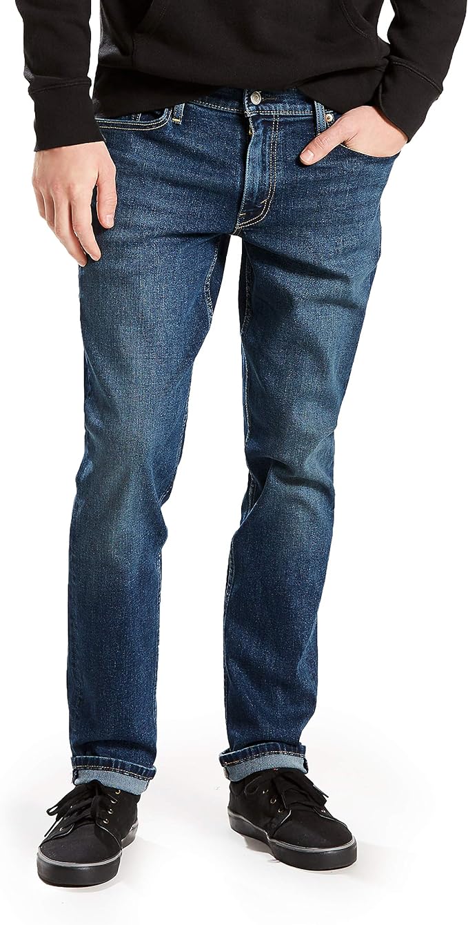 511™ Slim Fit Levi's Men's Jeans - Panda - 04511-2595 - Image 4