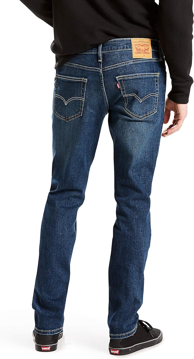 511™ Slim Fit Levi's Men's Jeans - Panda - 04511-2595 - Image 6