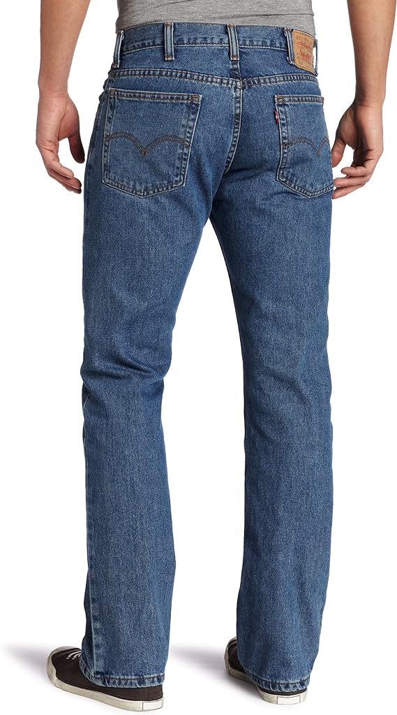517™ Bootcut Men's Jeans - Medium Stonewash (00517-4891) - Image 3