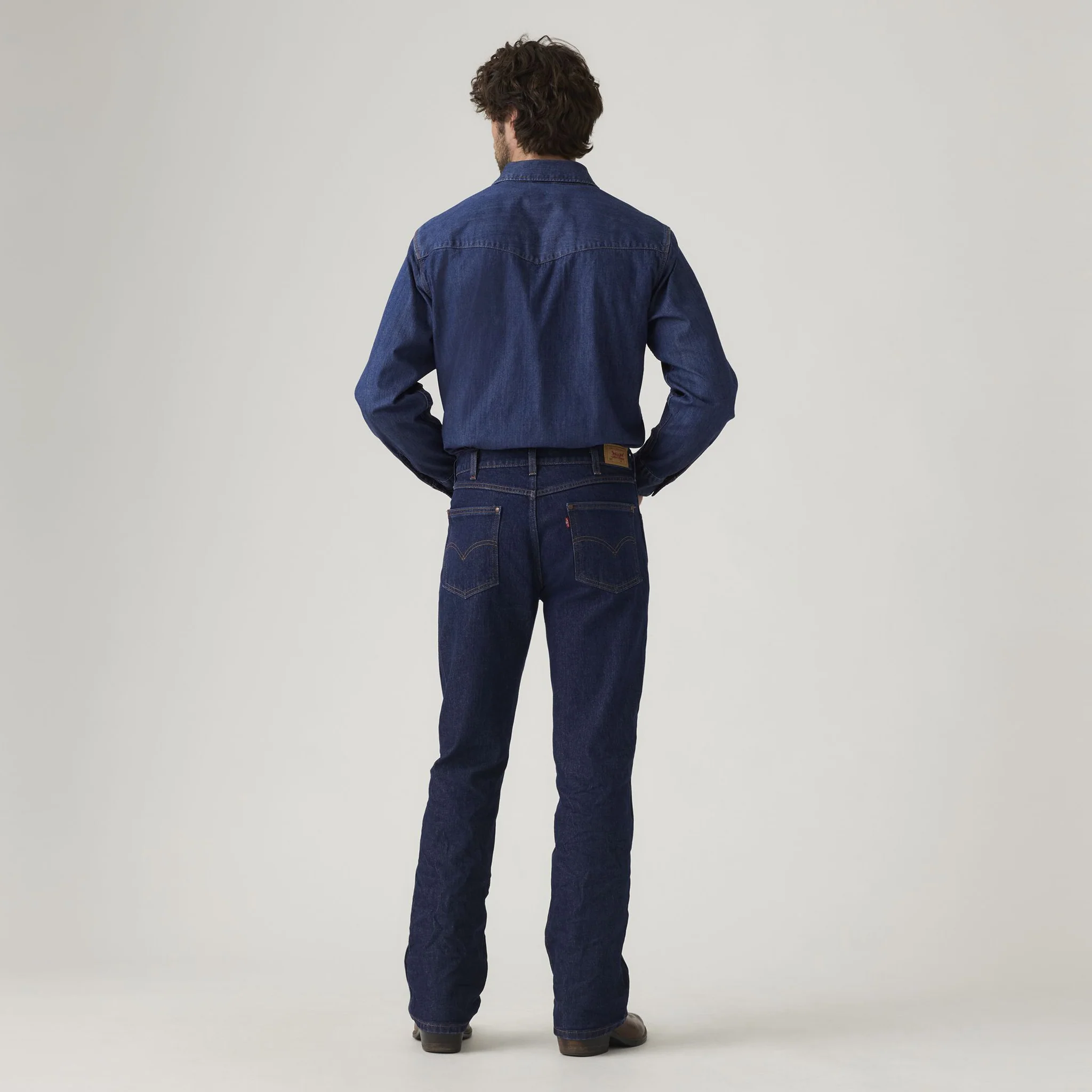 537™ Western Bootcut Men's Jeans - Rocky Rinse - Image 3