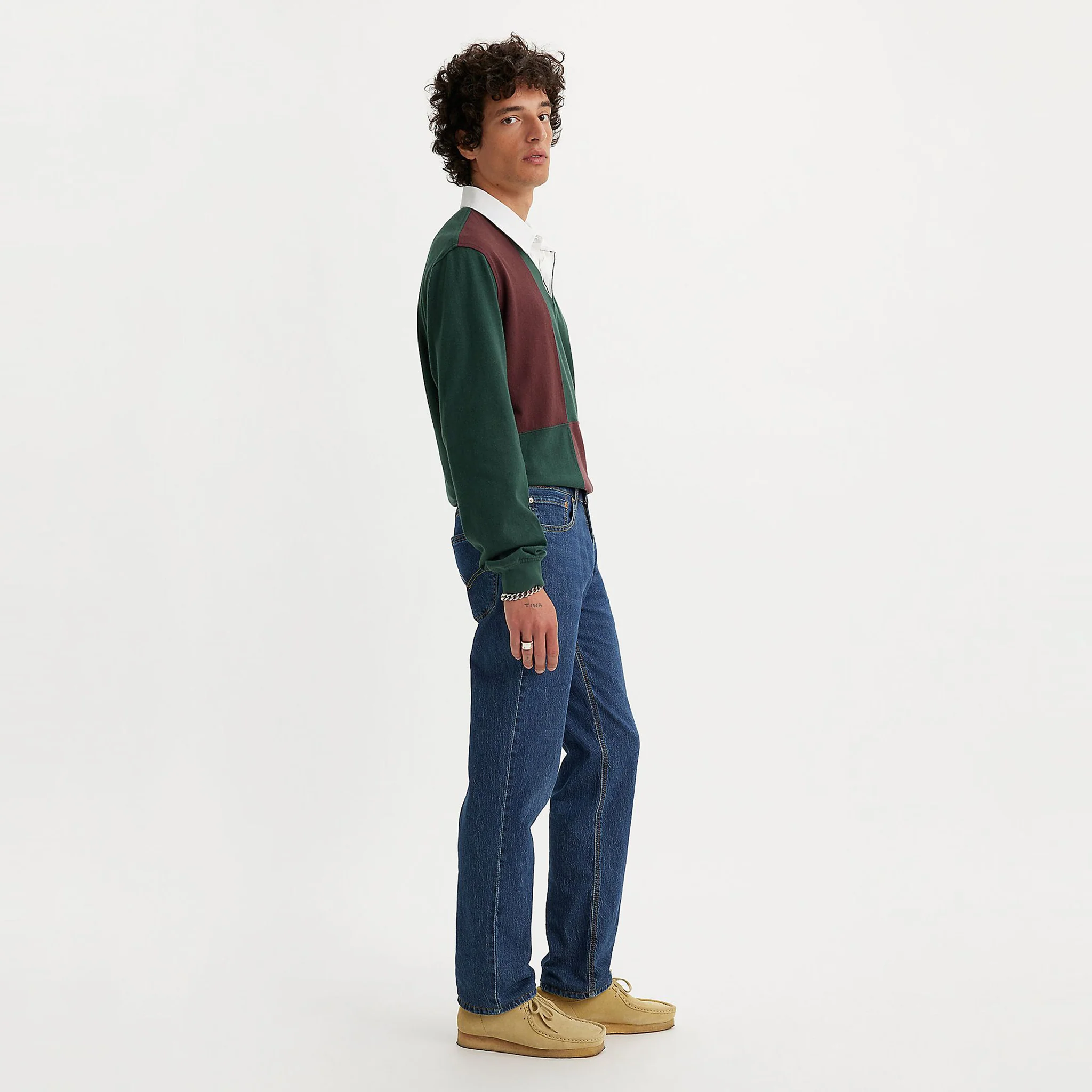 541™ Athletic Taper Levi's Men's Jeans - Hawthorne Shocking (18181-0642) - Image 2