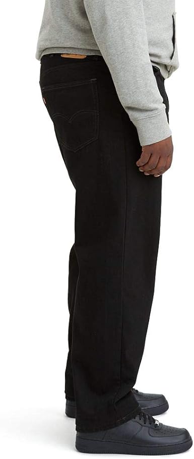 550™ Relaxed Fit Men's Jeans - Black - (Big and Tall) - 01550-0260 - Image 3