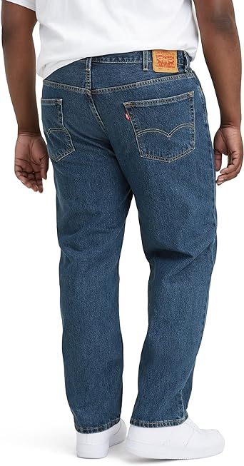 550™ Relaxed Fit Men's Jeans - Dark Stonewash - (Big and Tall) - 01550-4886 - Image 4