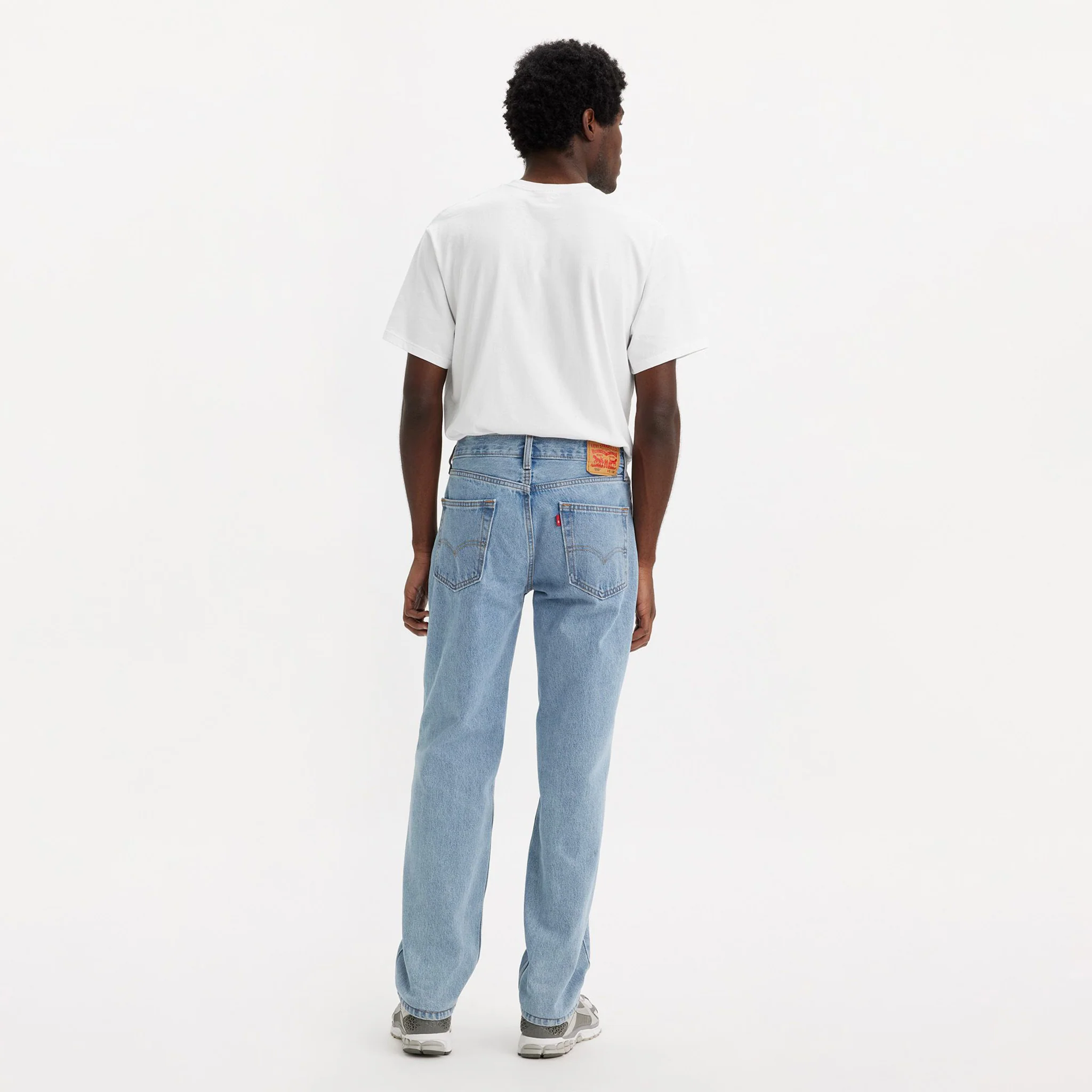 550™ Relaxed Fit Men's Jeans - Light Stonewash - 00550-4834 - Image 3