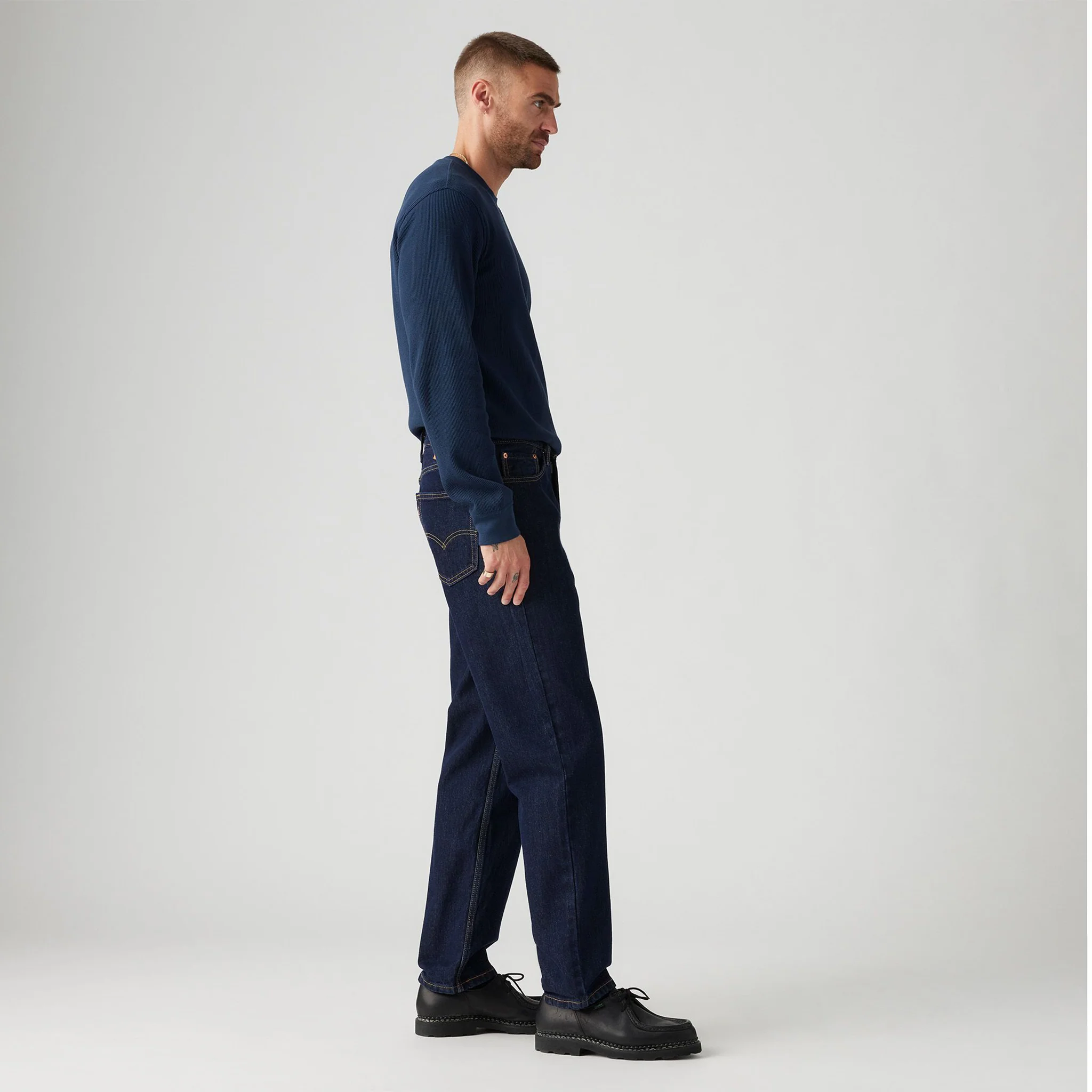 550™ Relaxed Fit Men's Jeans - Rinse - 00550-0216 - Image 2