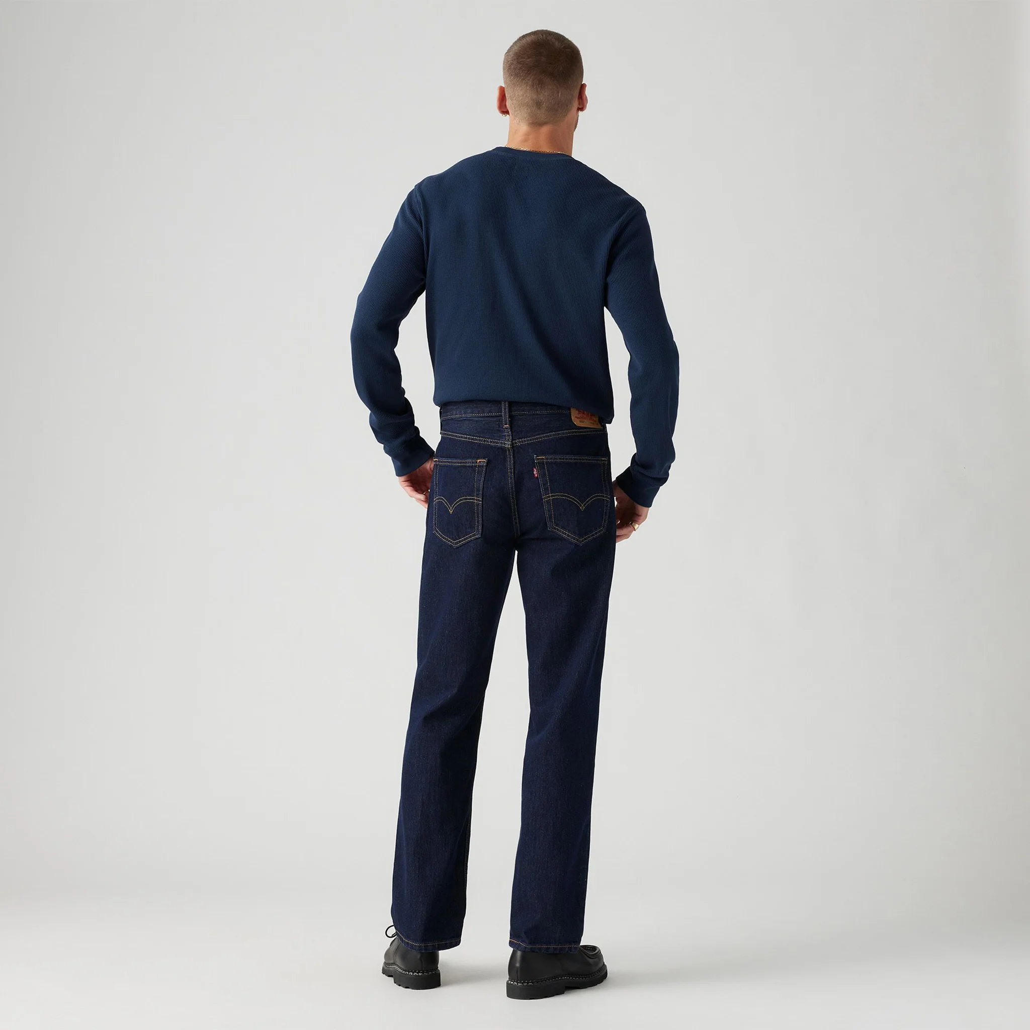 550™ Relaxed Fit Men's Jeans - Rinse - 00550-0216 - Image 3
