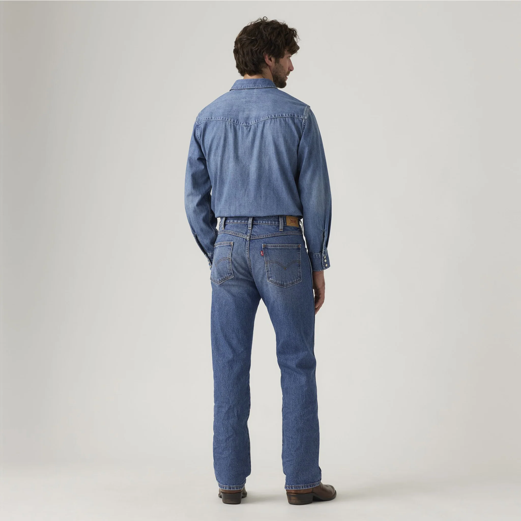 557™ Western Straight Men's Jeans - Caught In The Rain - Image 3