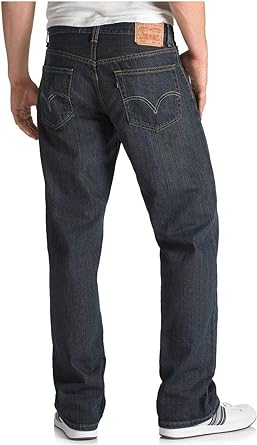 559™ Relaxed Straight Fit Men's Jeans - Navarro - (Big and Tall)-01559-0067 - Image 3