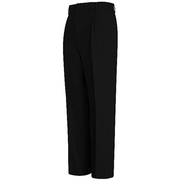 Acura Accelerated Men's Pleated Twill Slacks-Black - PT38BK