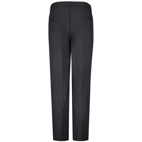Acura Accelerated Men's Pleated Twill Slacks-Black - PT38BK - Image 2