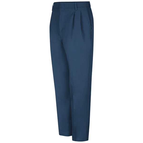 Acura Accelerated Men's Pleated Twill Slacks-Navy -PT38NV