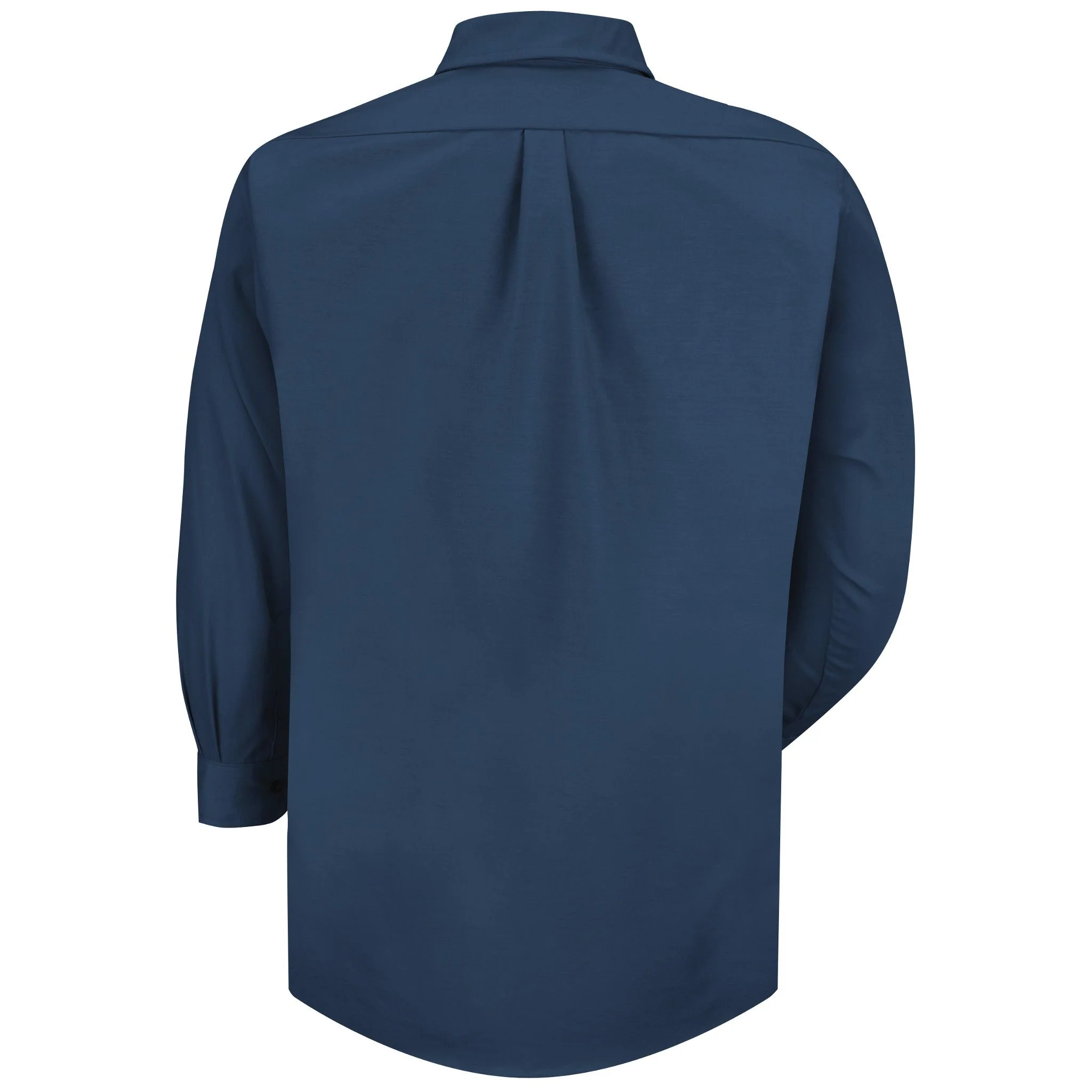 Acura Men's Long Sleeve Poplin Dress Shirt - Navy -1100NV - Image 3