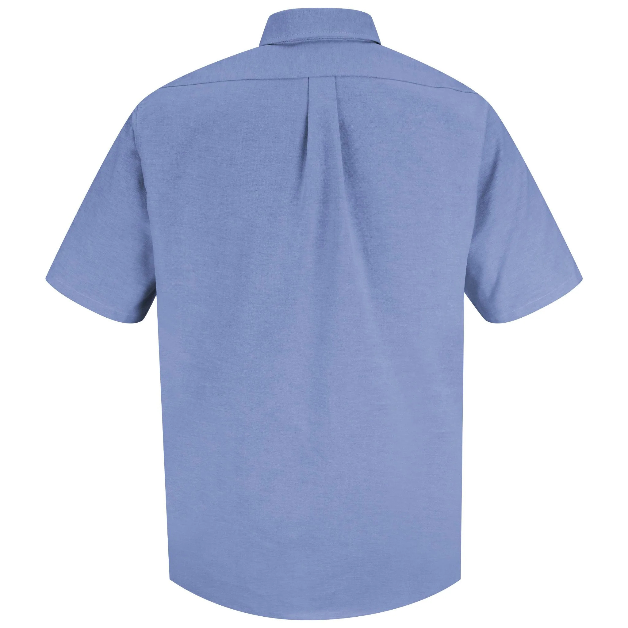 Acura® Men's Short Sleeve Executive Oxford Dress Shirt - Light Blue - 1112LB - Image 3