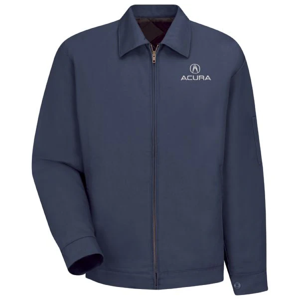 Acura Slash Pocket Technician Jacket-Navy - 3100NV - Image 2
