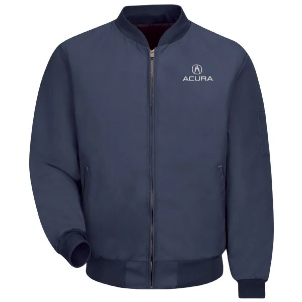 Acura Technician Solid Team Jacket-Navy -3101NV - Image 2