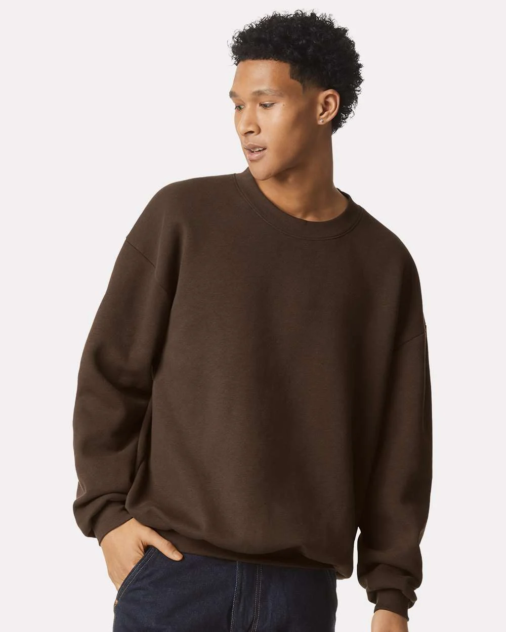 American Apparel ReFlex Fleece Crewneck Sweatshirt - Image 5