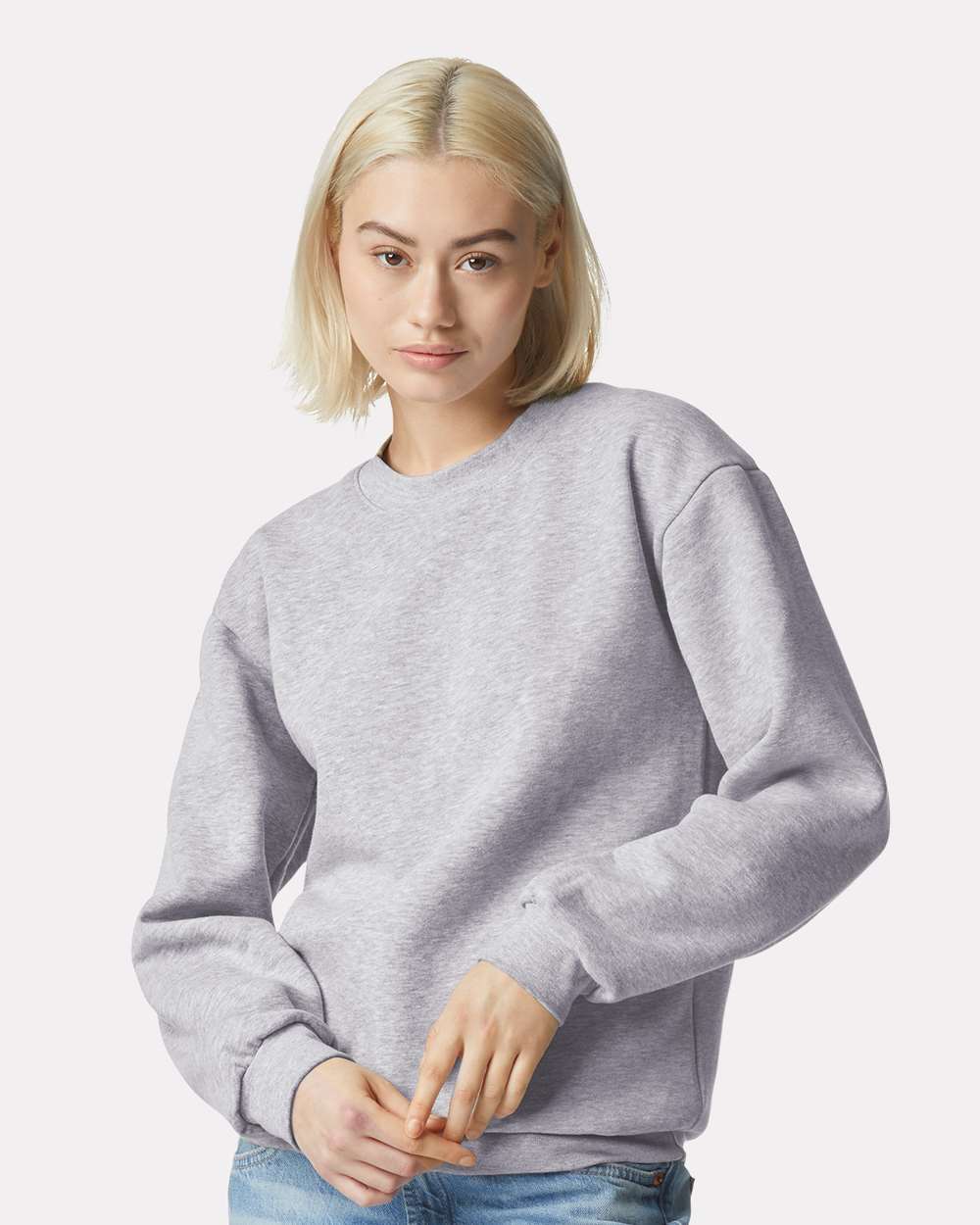 American Apparel ReFlex Fleece Crewneck Sweatshirt - Image 6