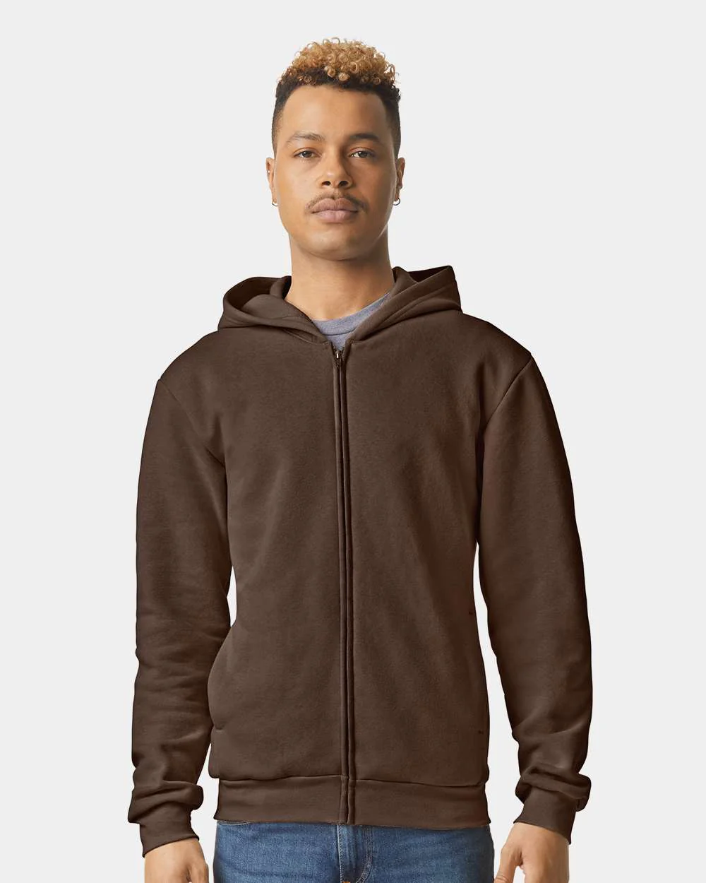 American Apparel ReFlex Fleece Full-Zip Hoodie - Image 4