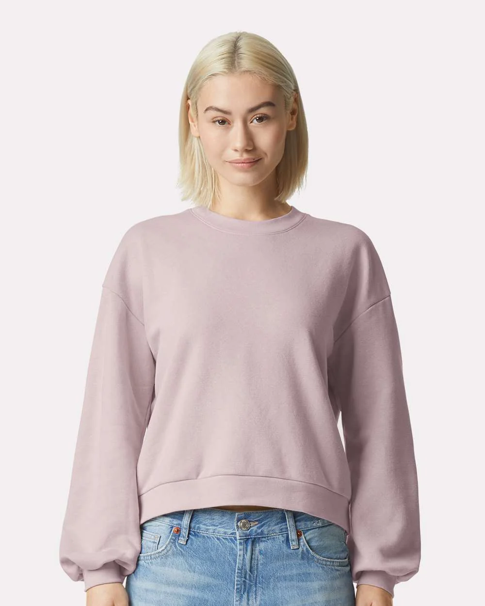 American Apparel ReFlex Women's Fleece Crewneck Sweatshirt - Image 3