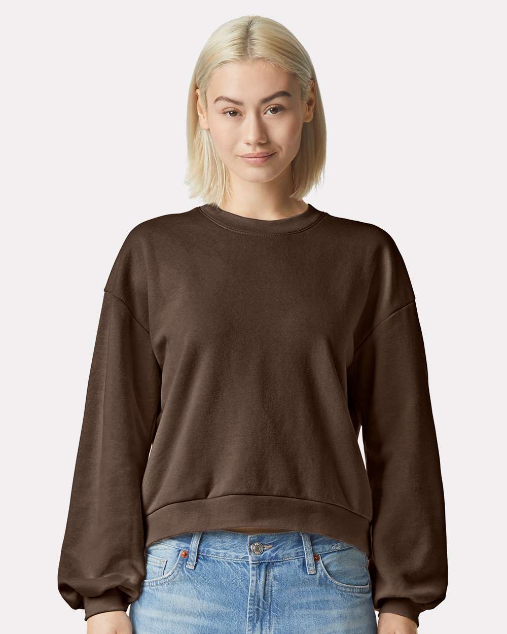 American Apparel ReFlex Women's Fleece Crewneck Sweatshirt - Image 5