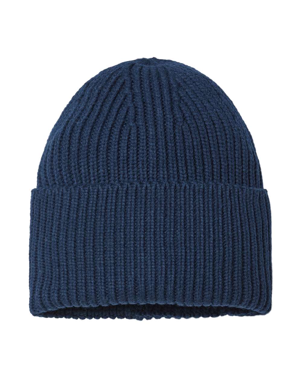 Atlantis Headwear - Sustainable Chunky Rib Cuffed Beanie - OAK - Image 17