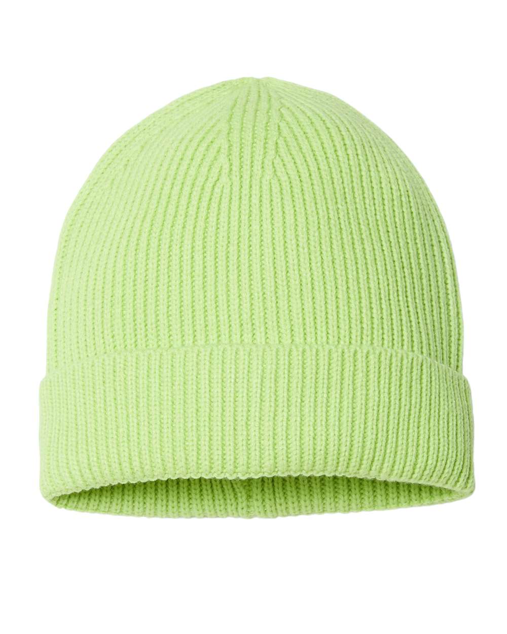 Atlantis Headwear - Sustainable Fine Rib Cuffed Beanie - ANDY - Image 3