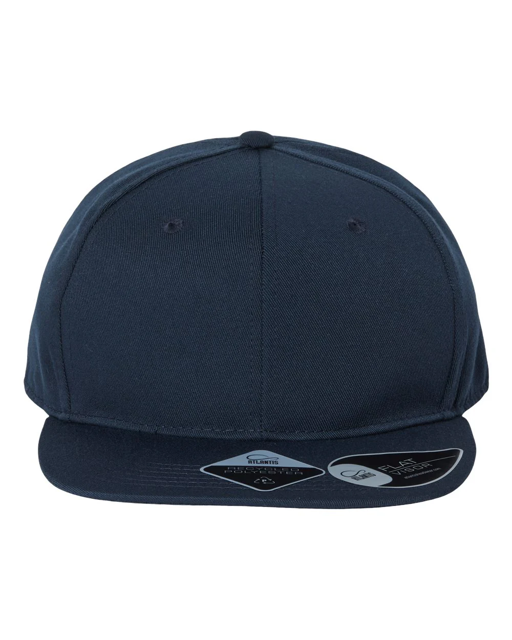 Atlantis Headwear - Sustainable Flat Bill Cap - JAMES - Image 10