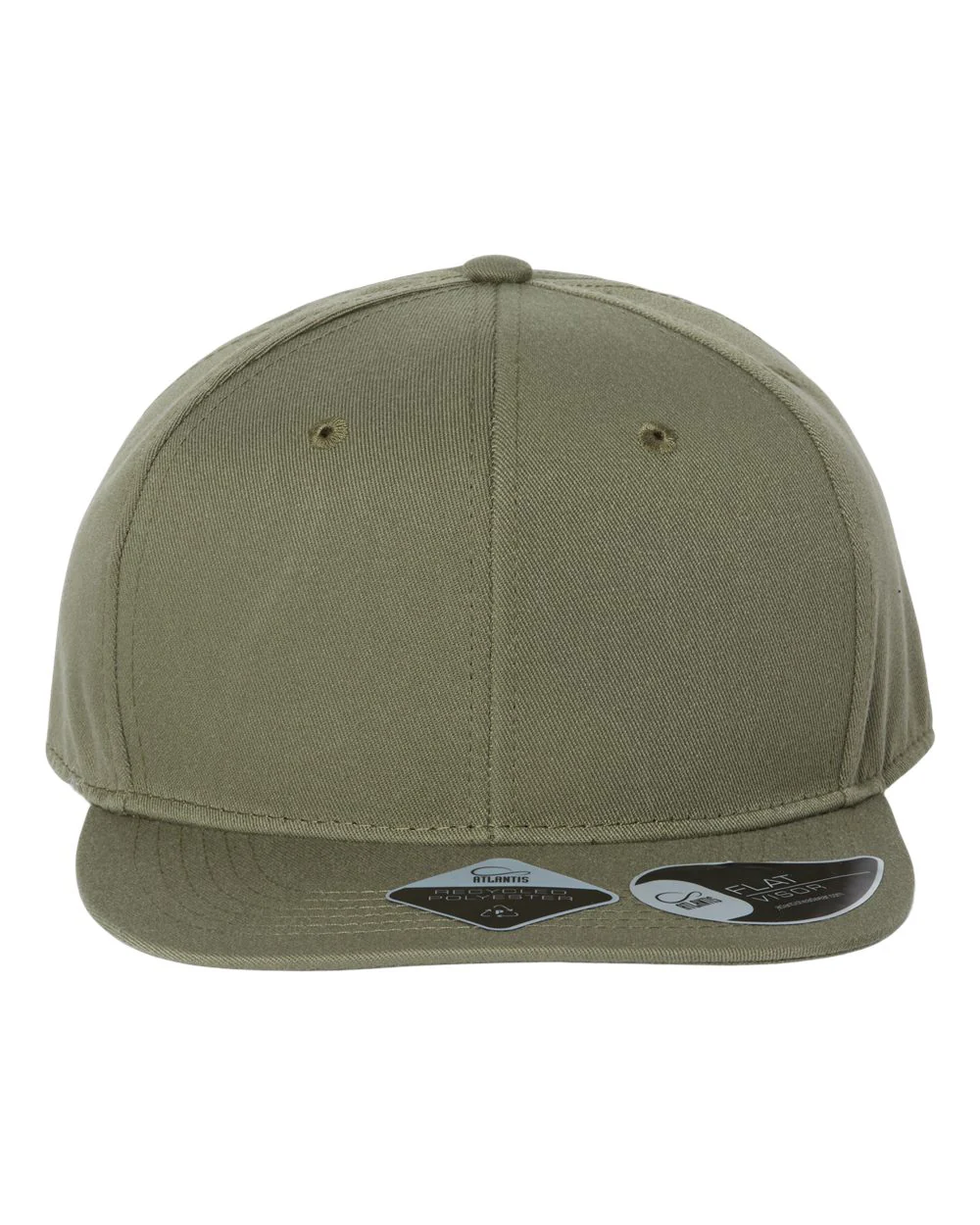 Atlantis Headwear - Sustainable Flat Bill Cap - JAMES - Image 13