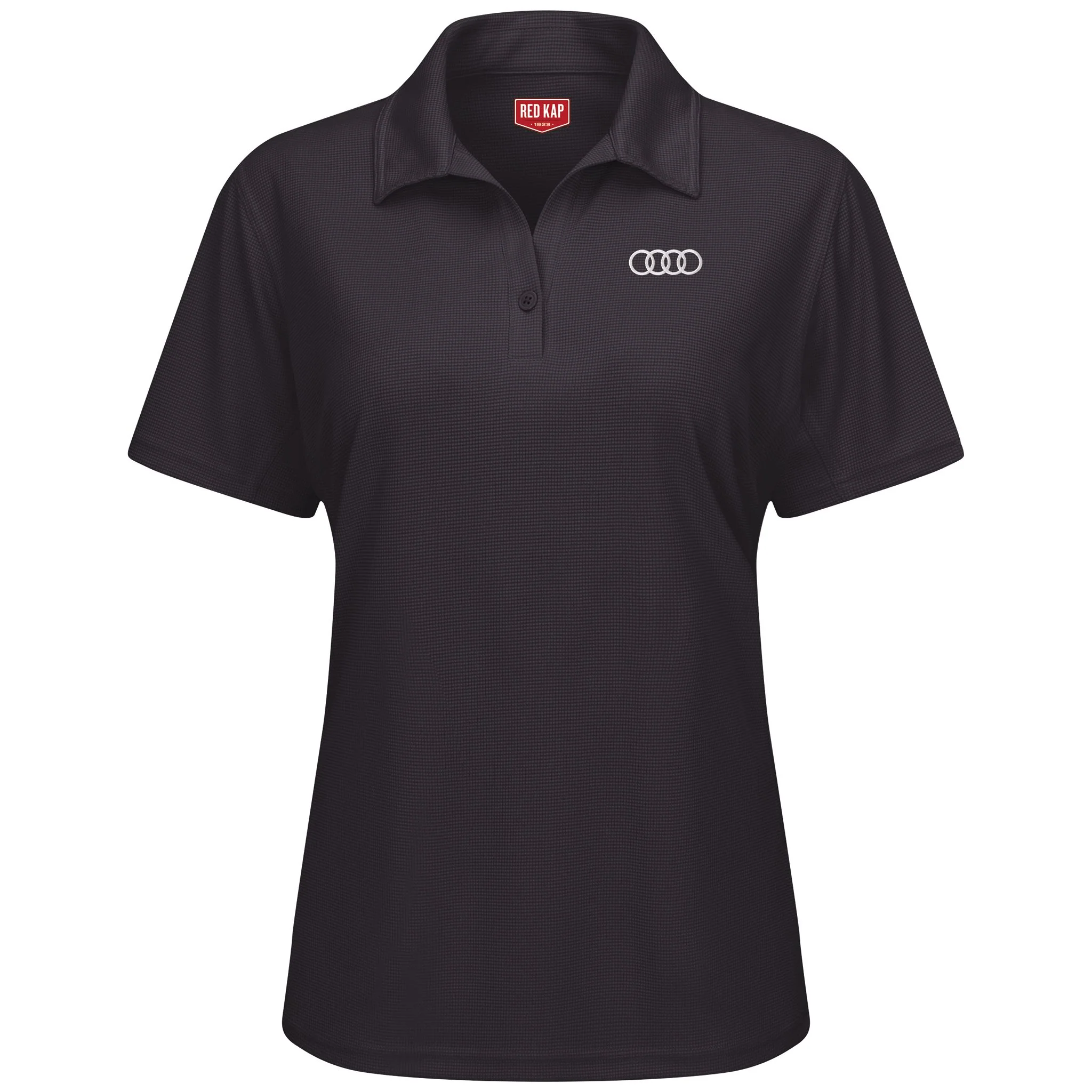 Audi® Women's Short Sleeve Performance Knit® Flex Series Pro Polo-Black - 5115BK