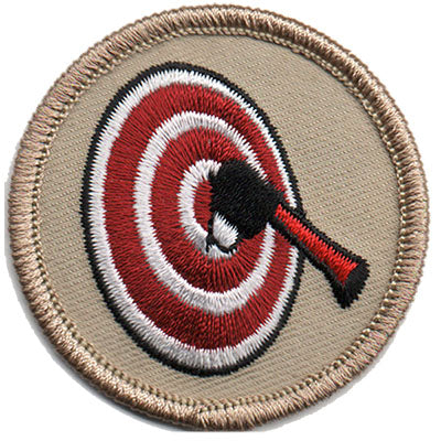Axe Bullseye Patrol Patch