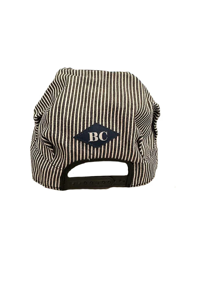 BC Original Black Strip 1880 Engineering Hat - Image 2
