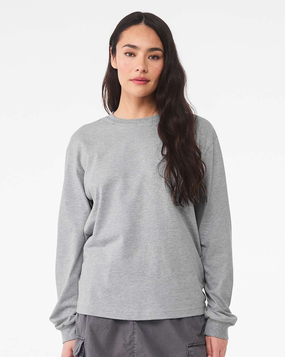 BELLA + CANVAS Adult Unisex 6 oz. Heavyweight Long Sleeve Tee - 3511 - Image 3